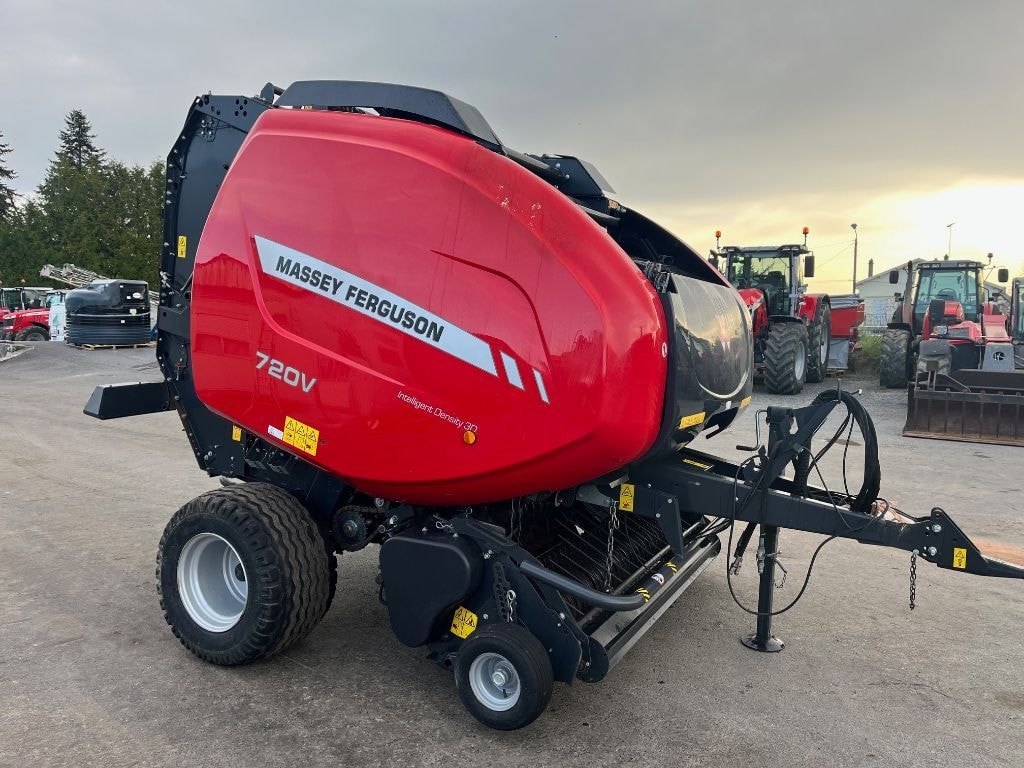 Presse balles rondes MASSEY FERGUSON RB 720 V - photo slide 4