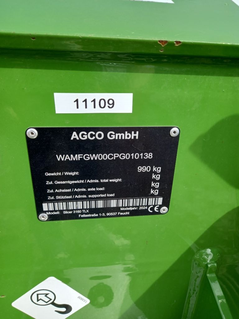 Faucheuse FENDT Slicer 3160 TLX - photo slide 10