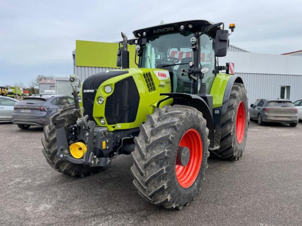 Tracteur CLAAS Arion 660 cebis - photo slide 1