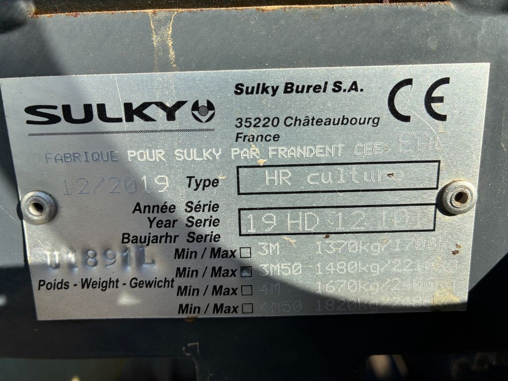 Combine de Semis SULKY HR 220  - photo slide 11