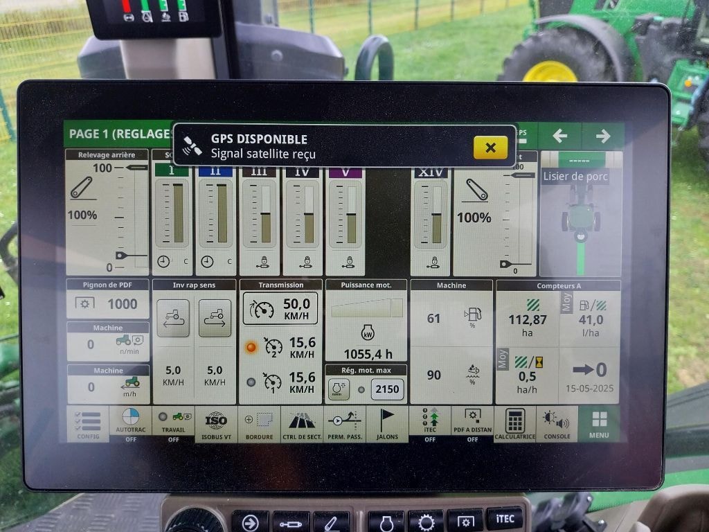 Tracteur JOHN DEERE 8R 370 - photo slide 9