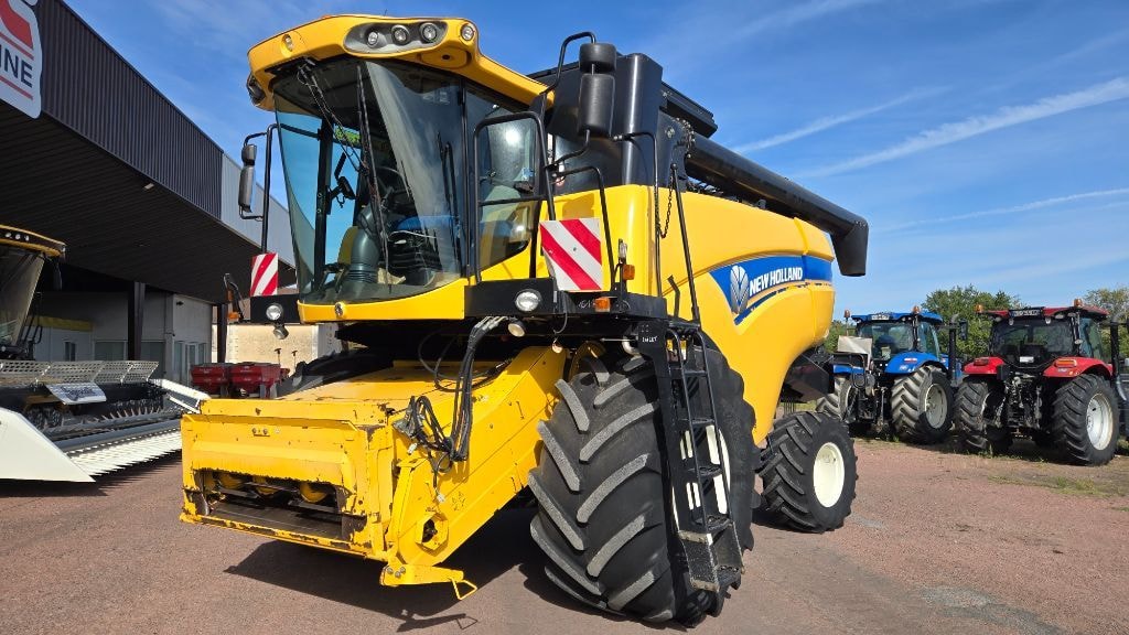 Moissonneuse NEW HOLLAND CX 6080 FS - photo slide 33