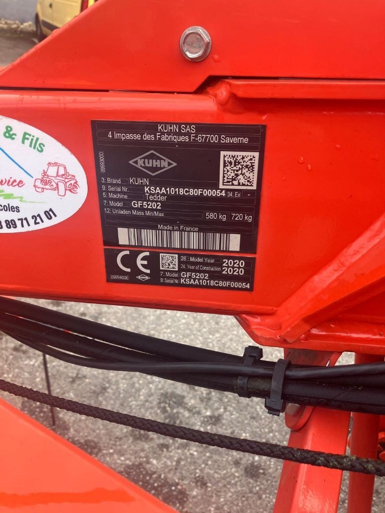 Faneuse KUHN GF 5202 - photo slide 7