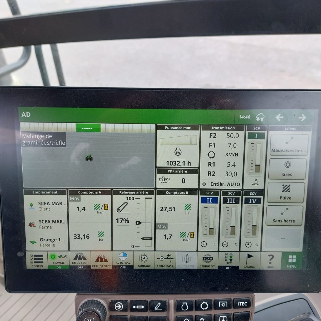 Tracteur JOHN DEERE 6R185 - photo slide 10