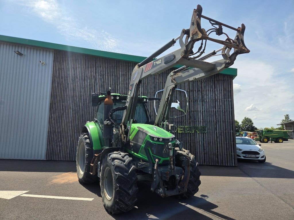 Tracteur chargeur DEUTZ FAHR 6120 TTV - photo slide 1