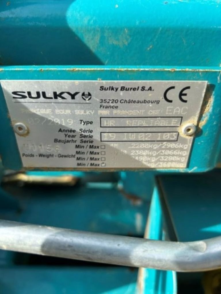 Herse rotative SULKY HR 6000-36 - photo slide 8