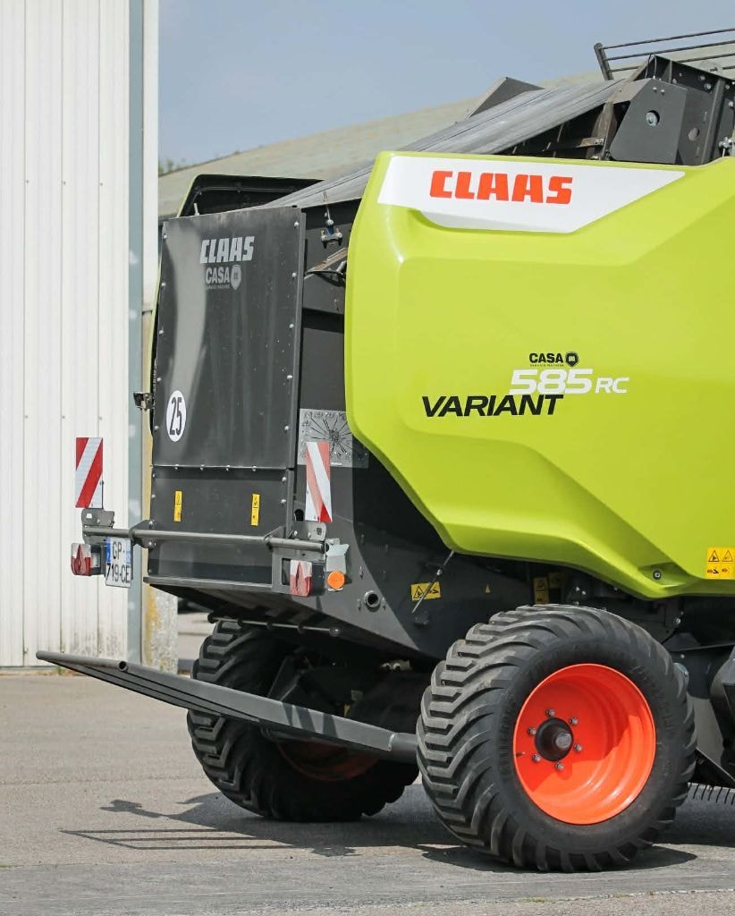 Presse balles rondes CLAAS 585rc - photo slide 7