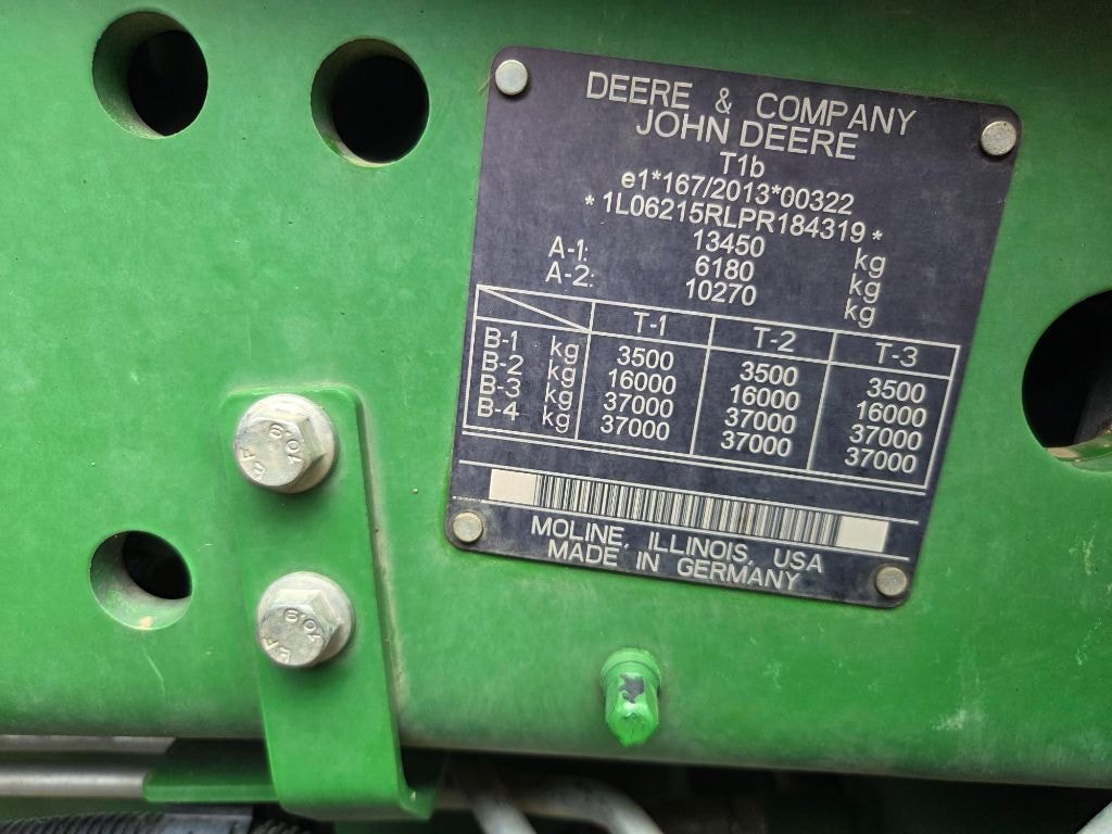 Tracteur JOHN DEERE 6r215 - photo slide 24
