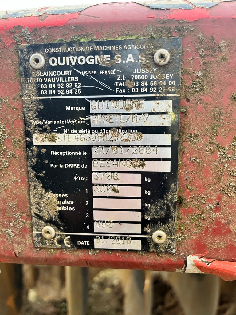 Cover crop QUIVOGNE APXE  - photo slide 6