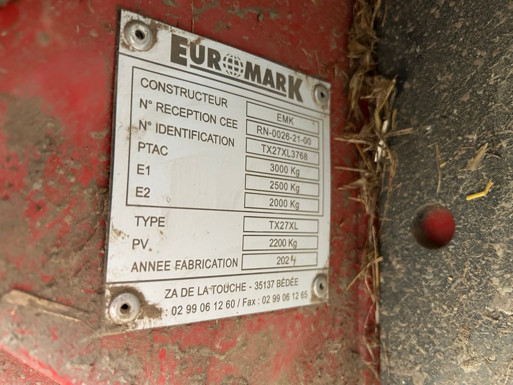 Pailleuse EUROMARK Tx 27 hd - photo slide 3