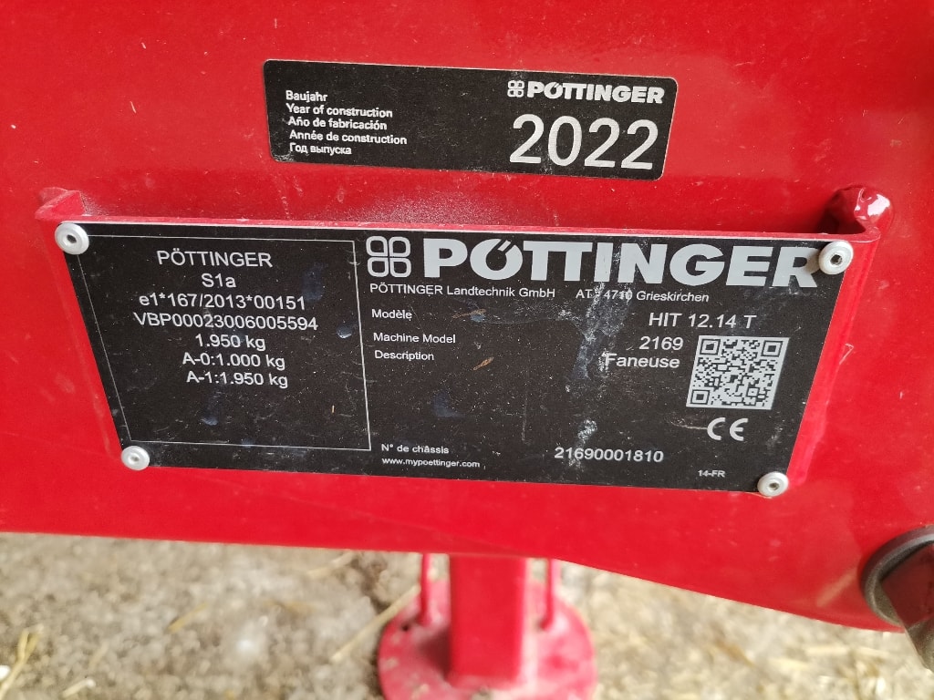 Faneuse POTTINGER Hit 12.14 - photo slide 5