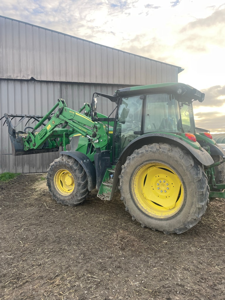 Tracteur chargeur JOHN DEERE 6115RC - photo slide 2