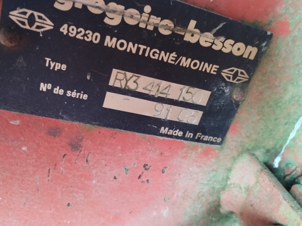 Charrue GREGOIRE BESSON RY3414150 - photo slide 5