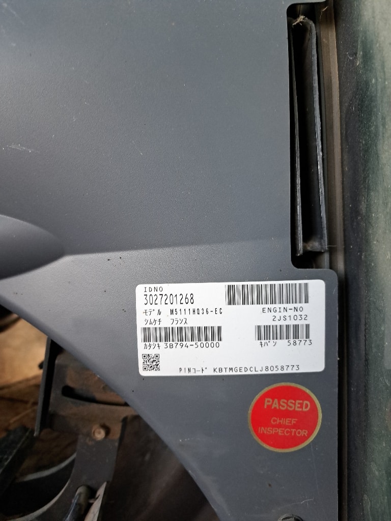 Tracteur KUBOTA M5111 DTHQ SANS CHARGEUR - photo slide 9