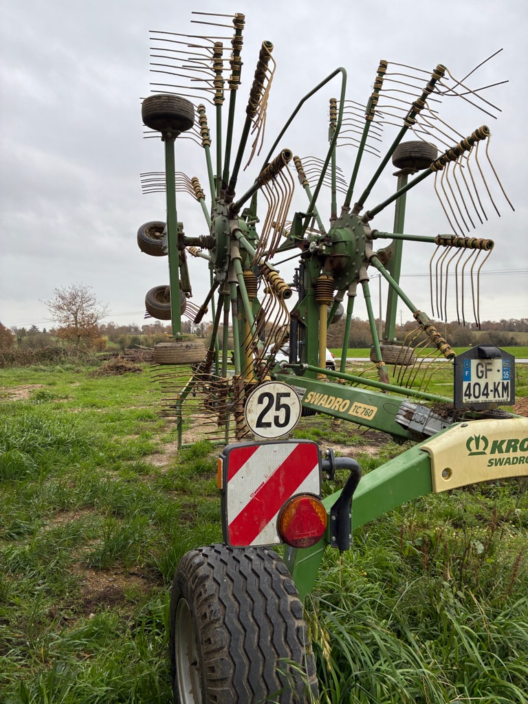 Andaineur KRONE SWADRO TC 760 - photo slide 4