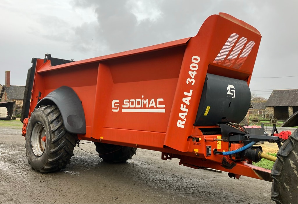 Epandeur fumier SODIMAC Rafal 3400 - photo slide 3