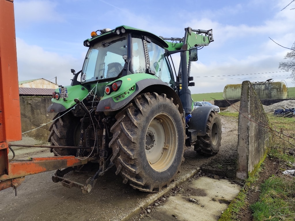 Tracteur chargeur DEUTZ FAHR 6150 CSHIFT AGROTRON - photo slide 7
