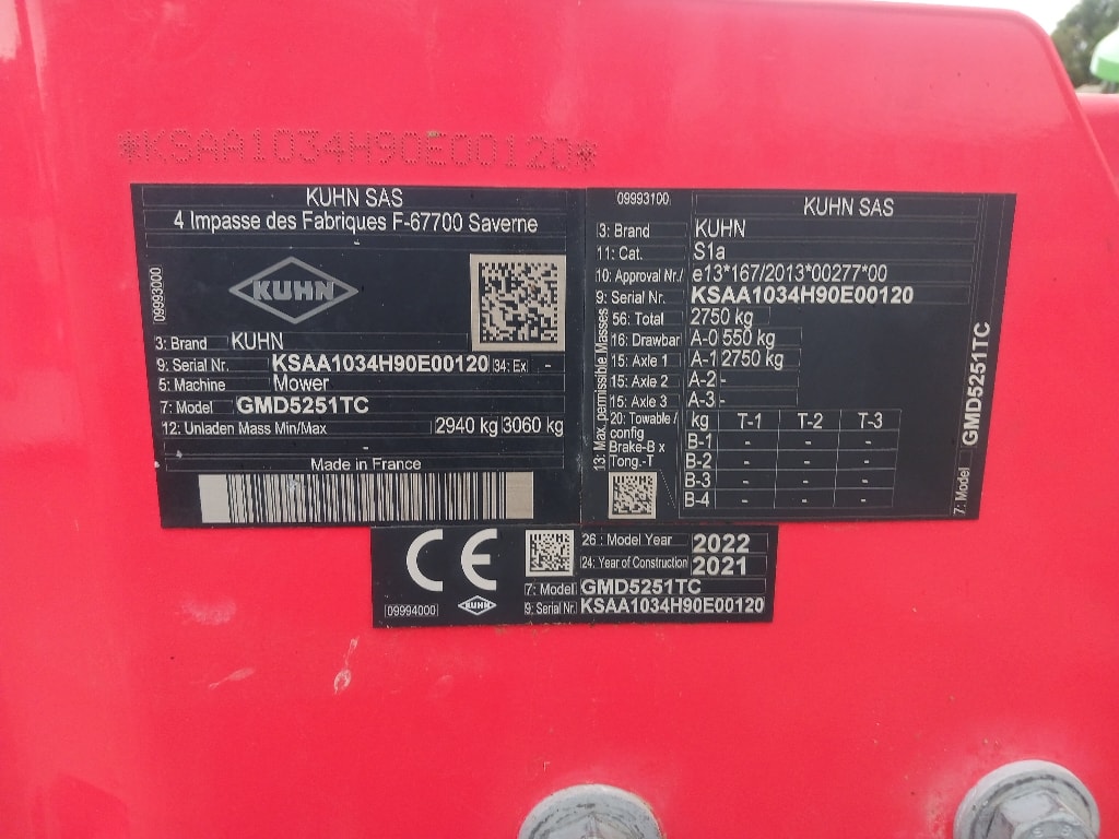Faucheuse KUHN GMD 5251 TC - photo slide 9