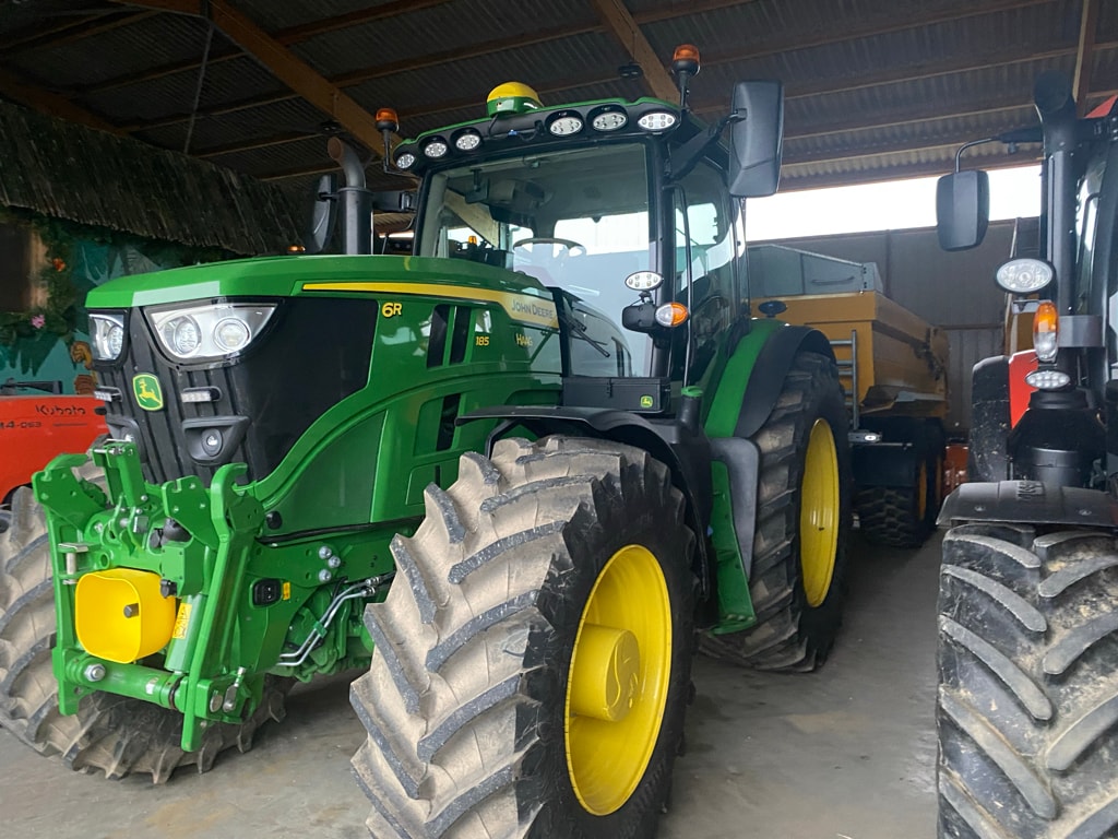 Tracteur JOHN DEERE 6R 185 - photo slide 1