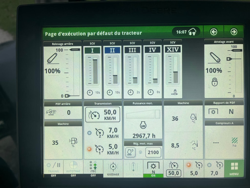 Tracteur JOHN DEERE 6R155 - photo slide 18