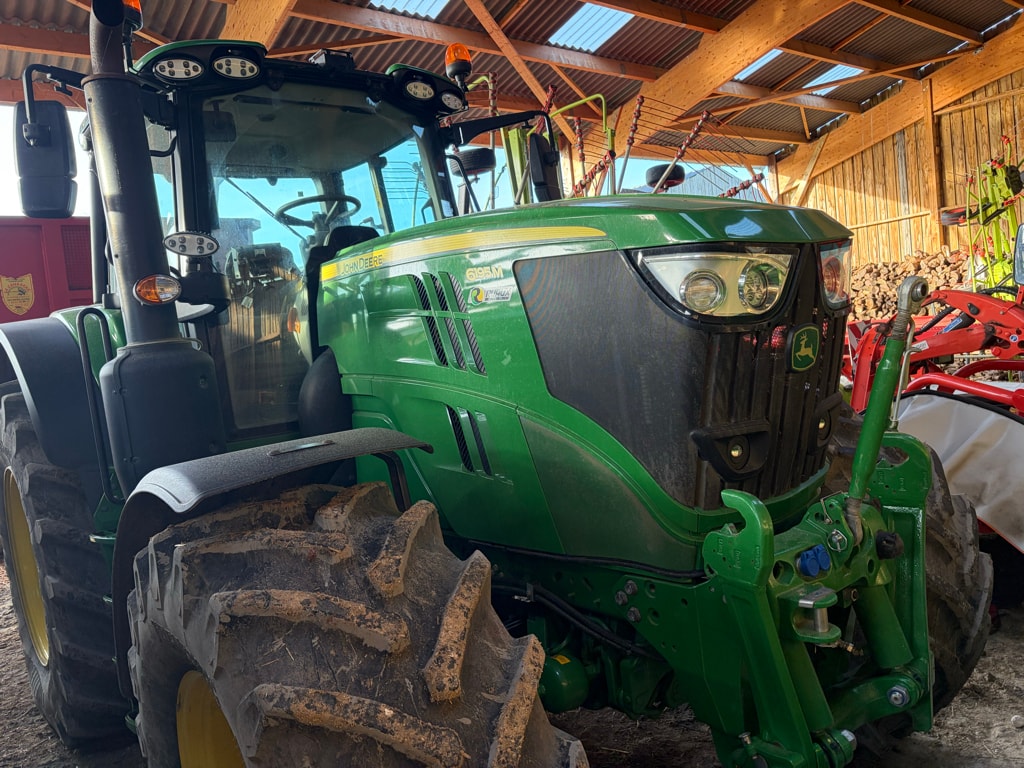 Tracteur JOHN DEERE 6195M - photo slide 2