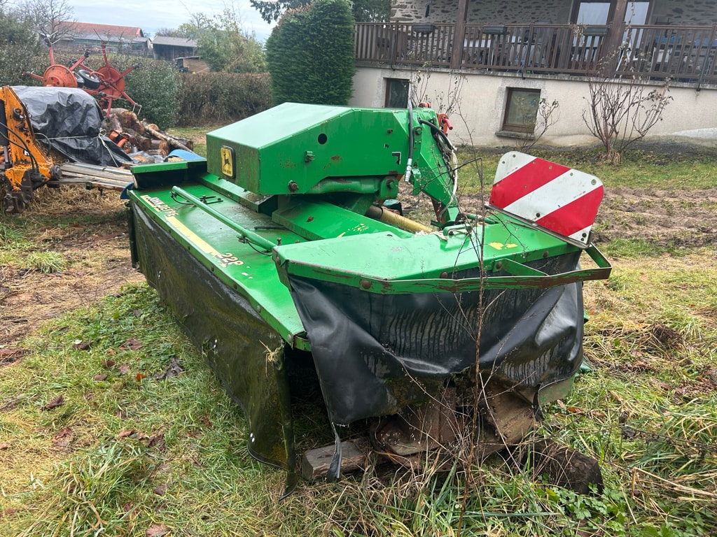 Faucheuse conditionneuse JOHN DEERE 228 - photo slide 5