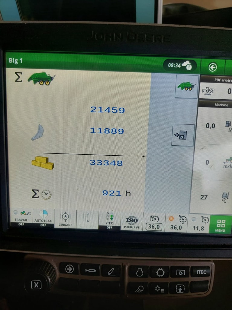 Presse haute densite JOHN DEERE L1534 - photo slide 2