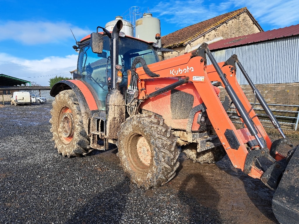 Tracteur chargeur KUBOTA M6101 - photo slide 1