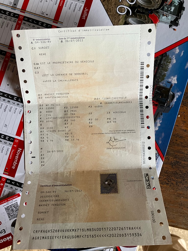Tracteur MASSEY FERGUSON 7716 DYNA-VT EFFICIENT - photo slide 9