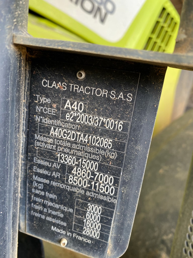 Tracteur CLAAS AXION 850 - photo slide 5