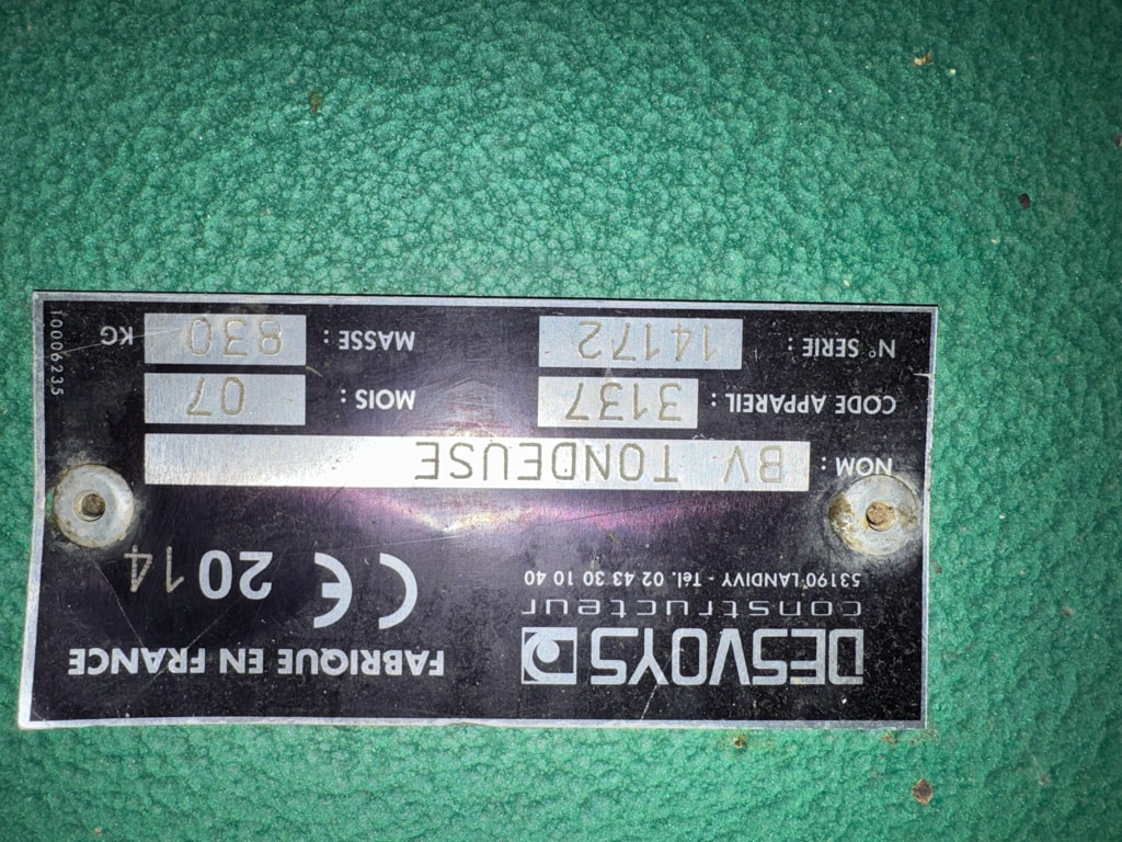 Gyrobroyeur DESVOYS Net coupe - photo slide 5