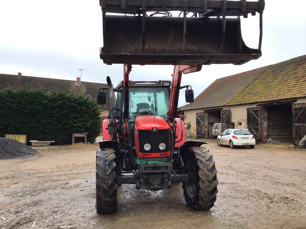 Tracteur chargeur MASSEY FERGUSON MF5460 - photo slide 1