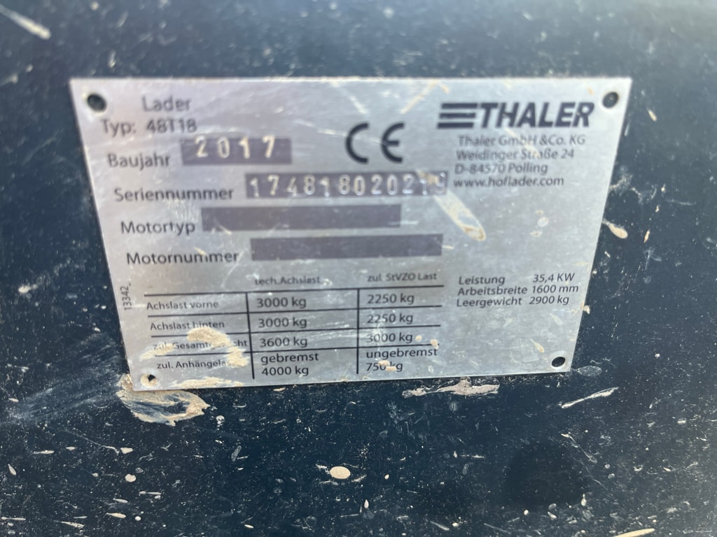 Telescopique THALER 48T18 - photo slide 14