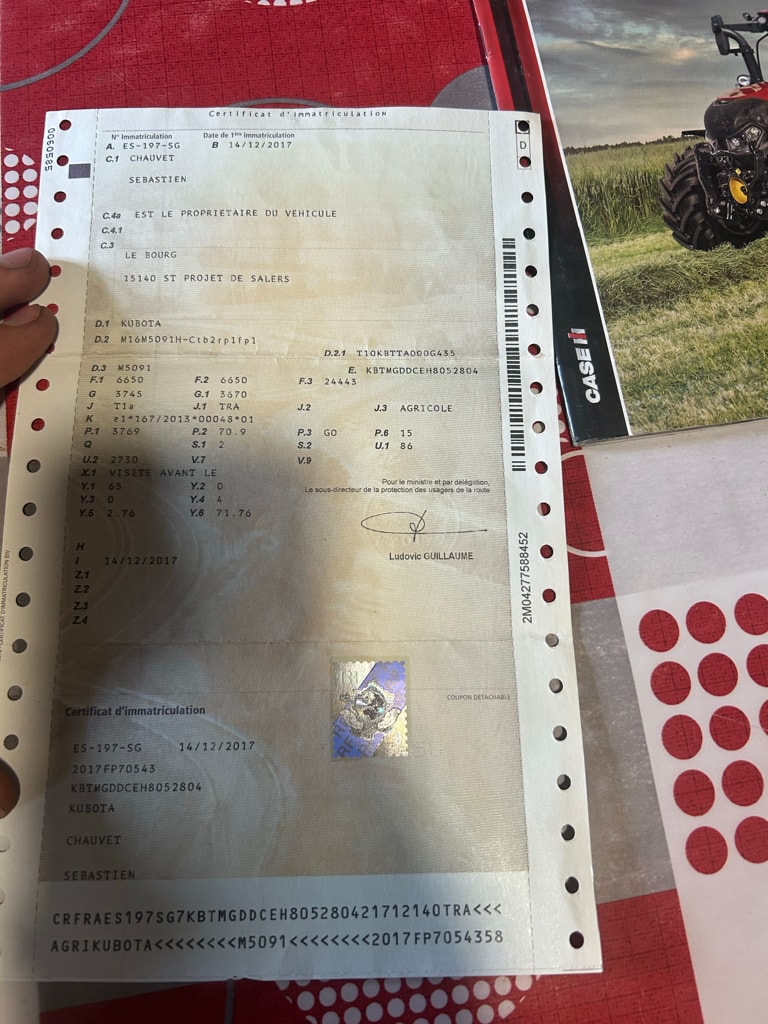 Tracteur chargeur KUBOTA M5091 DTHQ - photo slide 9