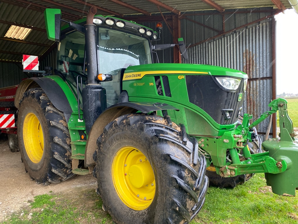 Tracteur JOHN DEERE 6R 215 - photo slide 2