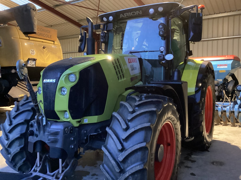 Tracteur CLAAS ARION 630 CEBIS - photo slide 2