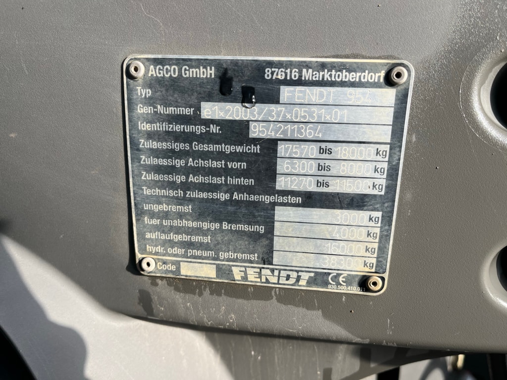 Tracteur FENDT 939 Profi + - photo slide 4
