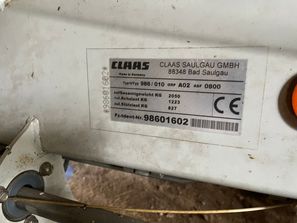 Andaineur CLAAS LINER 2700 - photo slide 8