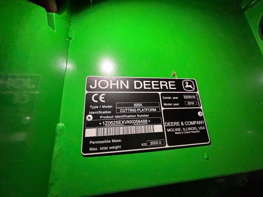 Coupe (MB) JOHN DEERE 625X - photo slide 6