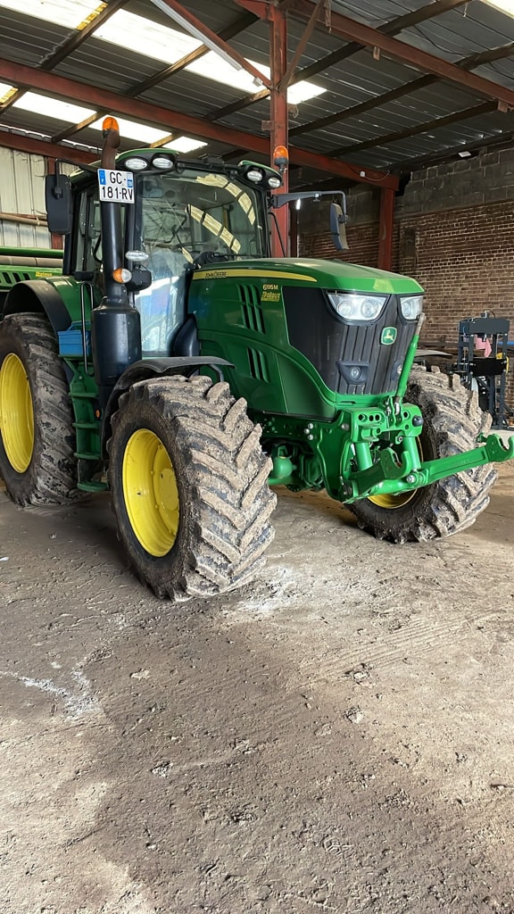 Tracteur JOHN DEERE 6195M - photo slide 2