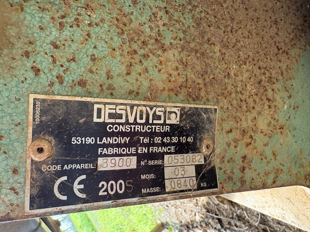 Broyeur d'accotement DESVOYS DMF standard 1,60 - photo slide 6