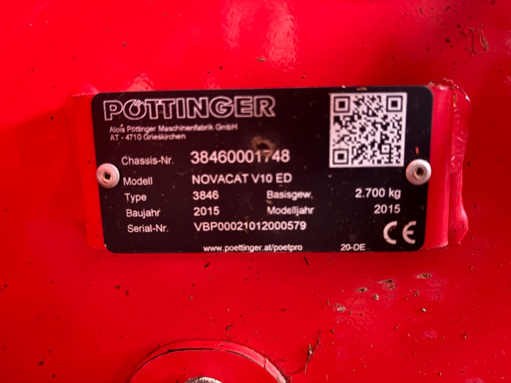 Faucheuse conditionneuse POTTINGER Novacat V10 ED - photo slide 5