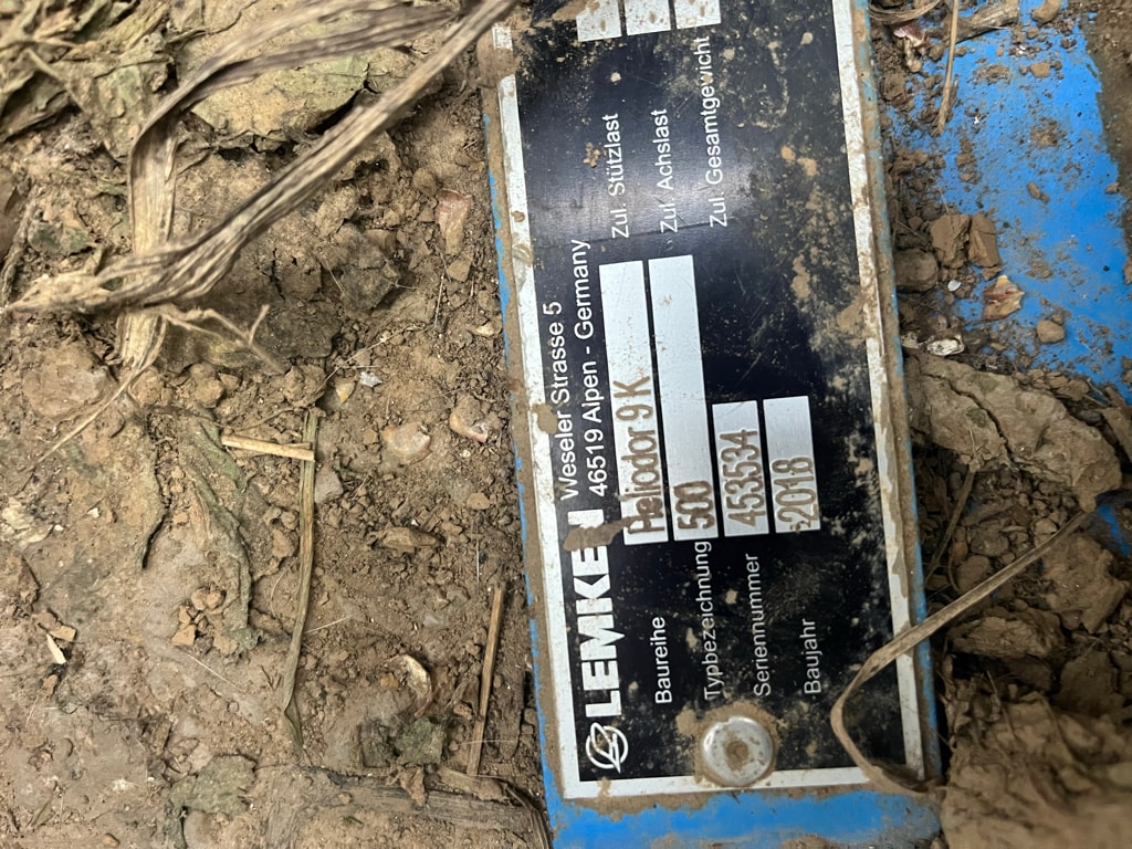 Dechaumeur LEMKEN HELIODOR 9/500k - photo slide 6