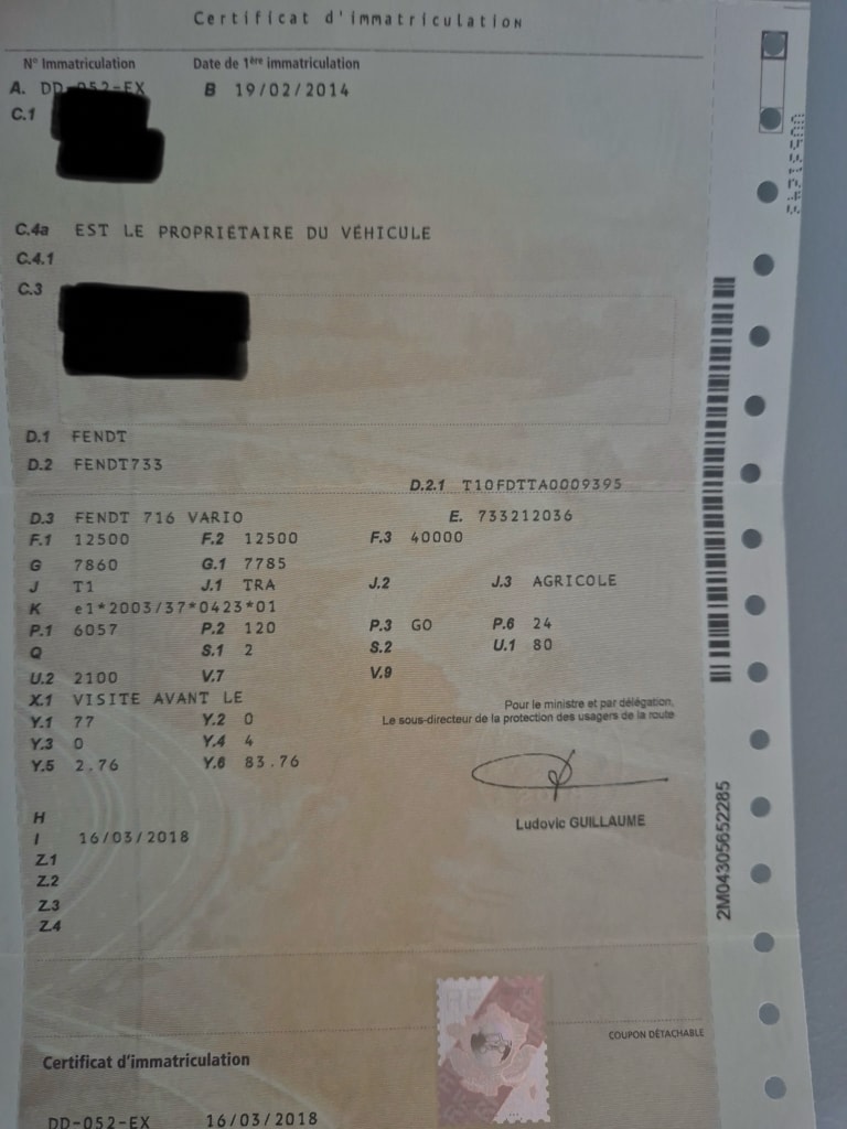 Tracteur FENDT 716 VARIO PROFI - photo slide 9