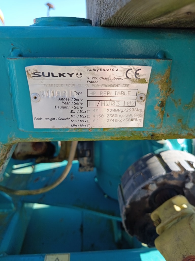 Herse rotative SULKY Cultiline hrw 450 280 - photo slide 6