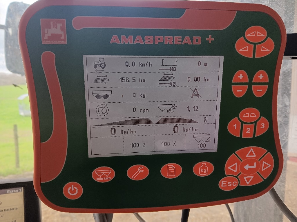 Epandeur engrais AMAZONE ZA V 2600 PROFIS CONTROL AMASPREAD - photo slide 10