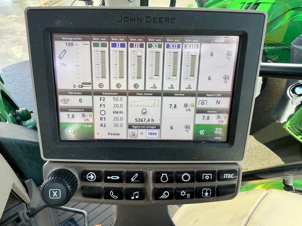 Tracteur JOHN DEERE 6155R - photo slide 13