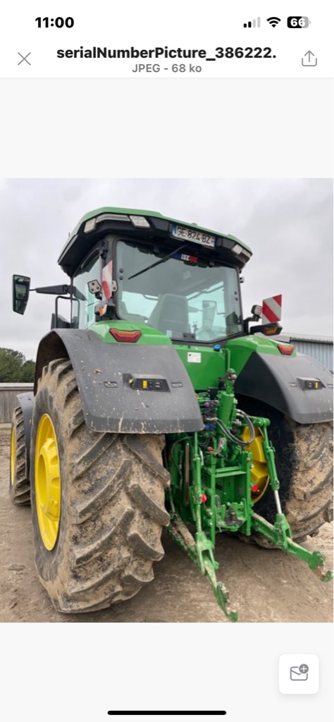 Tracteur JOHN DEERE 7R 310 - photo slide 8