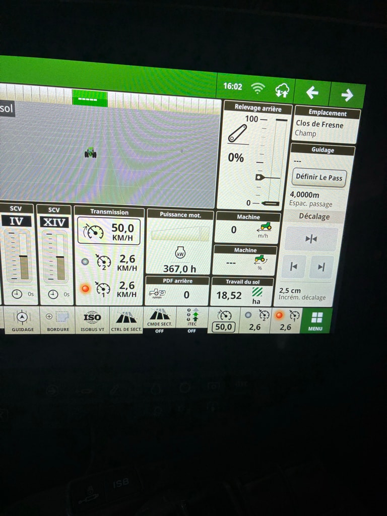 Tracteur JOHN DEERE 6R250 - photo slide 14