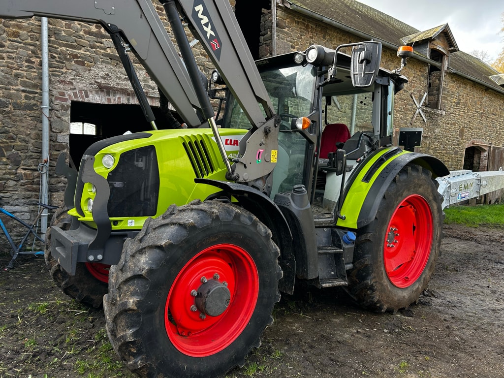 Tracteur chargeur CLAAS ARION 420 - photo slide 2